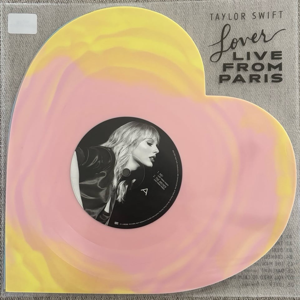 Lover Live From Paris Vinyl