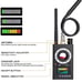 Hidden Camera Detector, Bug Device,Camera Finder, RF Detector, GPS&GSM Listening