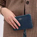 NWT Coach Outlet Corner Zip Wristlet In Signature Jacquard