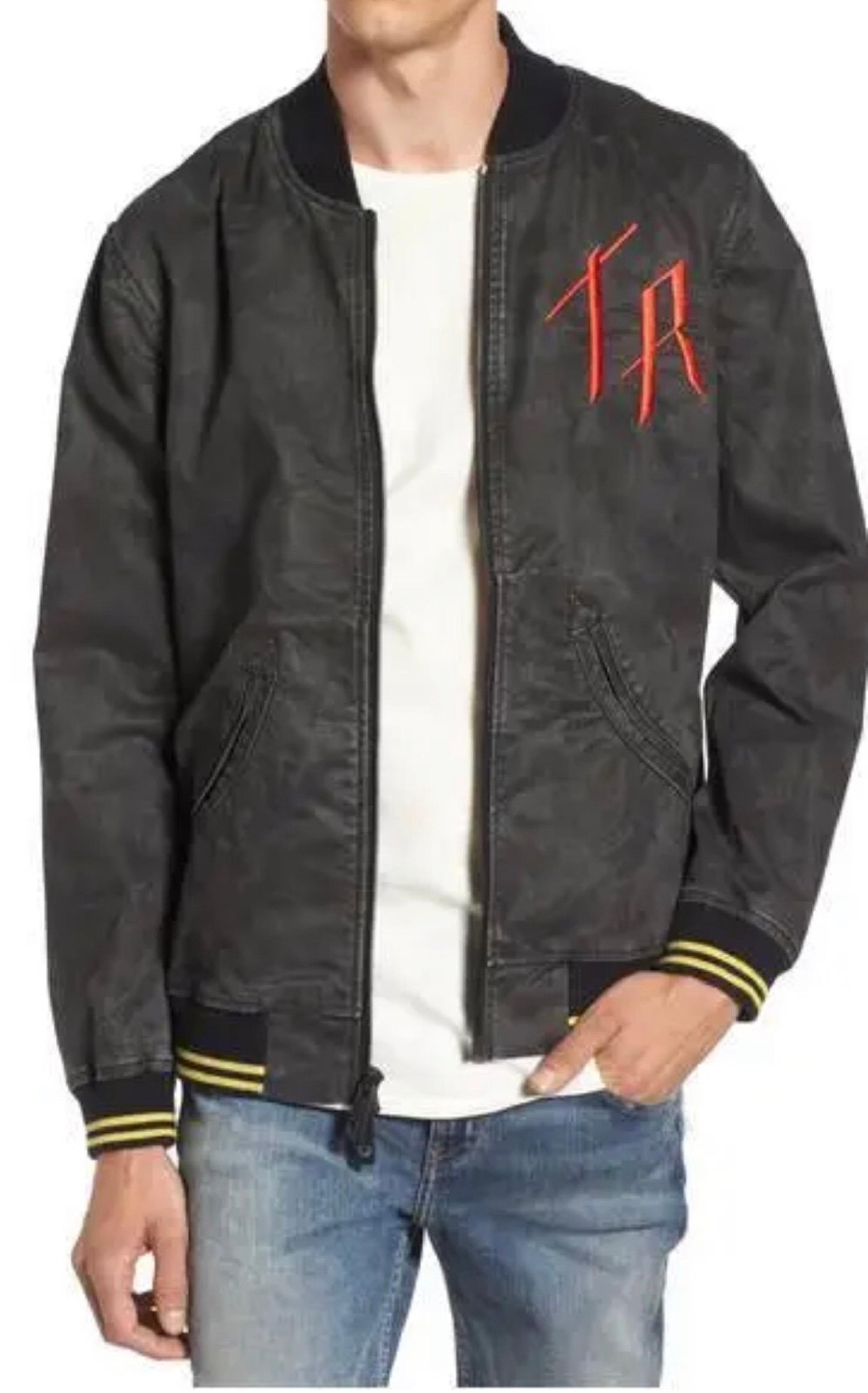 Denim Bomber Jacket - Size 2XL - $269 - True Religion