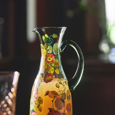 Anthropologie x Nathalie Lete Glass Pitcher