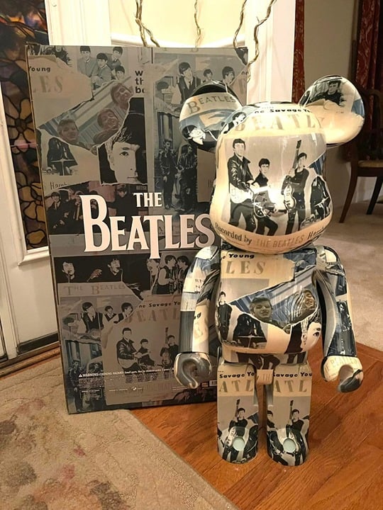 Medicom BearBrick 1000% Beatles Anthology