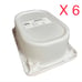 6 pack small trofast bins 7-1/34x11-3/4x4” (20x30x10cm)