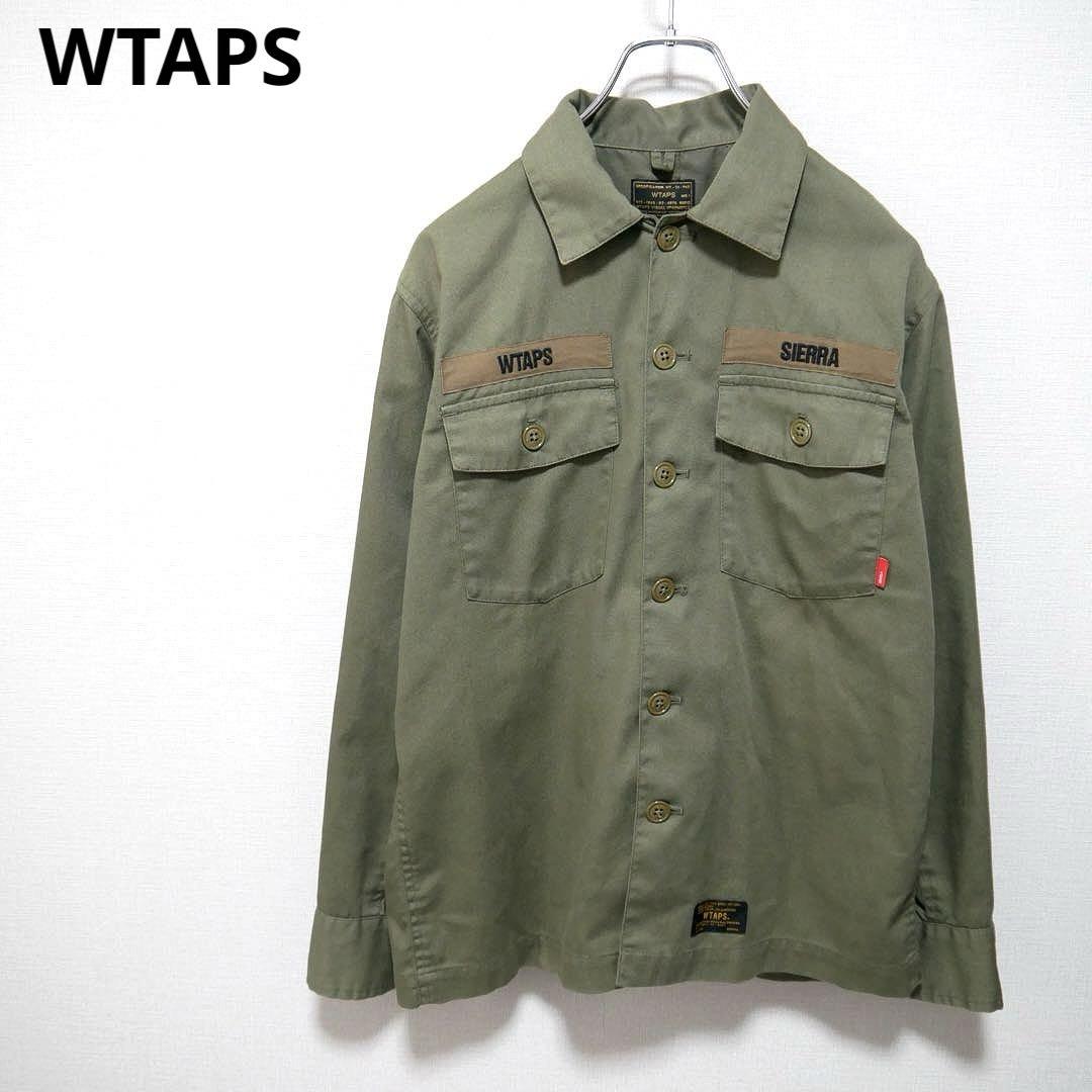WTAPS 16AW Buds LS Shirt.copo.serge