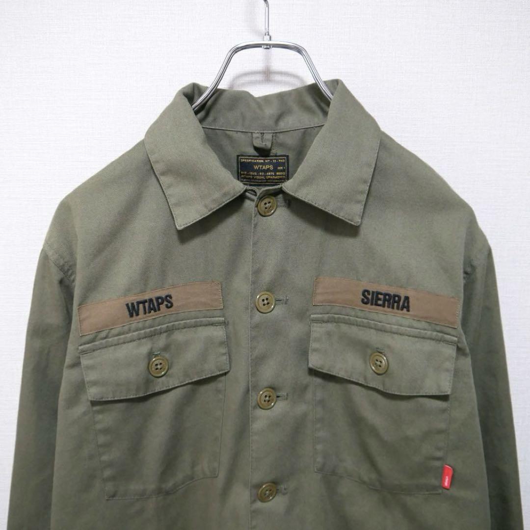 WTAPS 16AW Buds LS Shirt.copo.serge