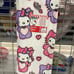 Hello Kitty Fuzzy Bear Pink Purple Easter Blanket - New with Tag and Hanger