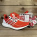 NEW Mens Size 10 Adidas Ultraboost 1.0 “Lindsey Horan” Red Running Shoes HR0081