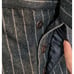 Ralph Lauren Rugby Charcoal Gray Pinstripe Striped Wool Blend Pants 8 Cashmere