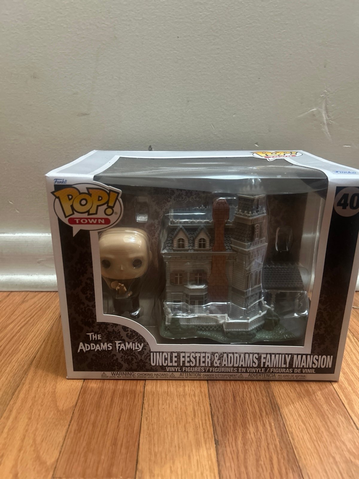 Funko Pop! Town: The Addams Family Addams Home with Uncle Fester