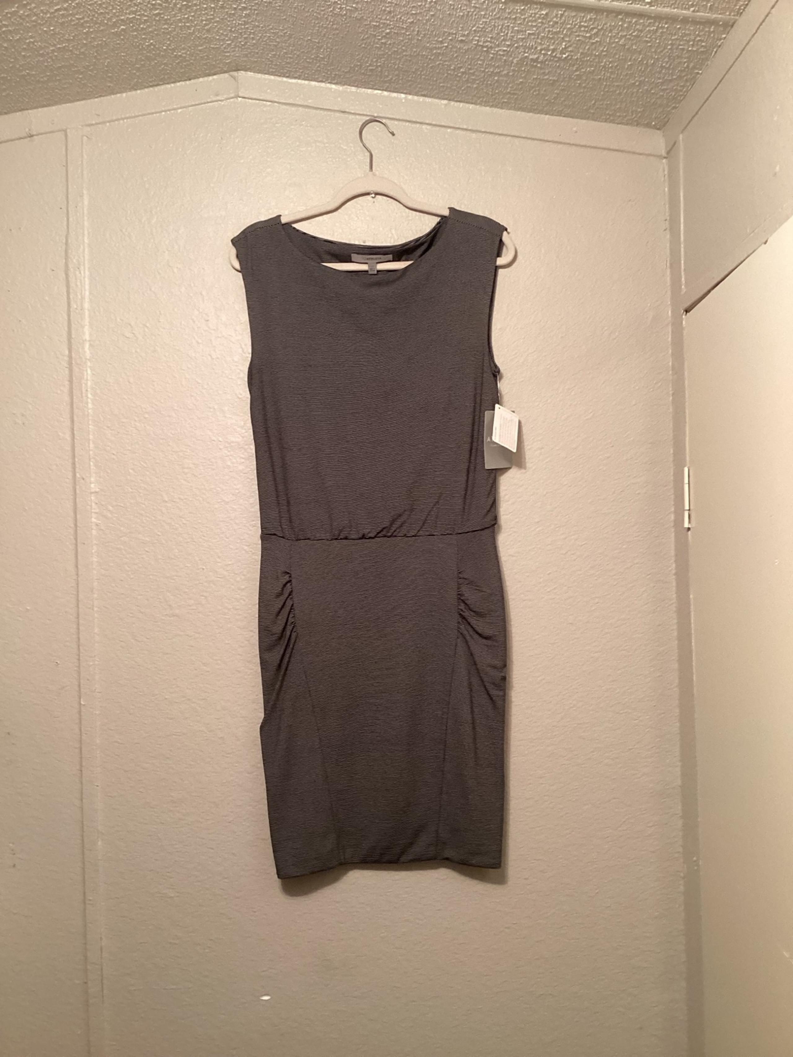 Athleta  Elegant Gray Sleeveless Dress XS