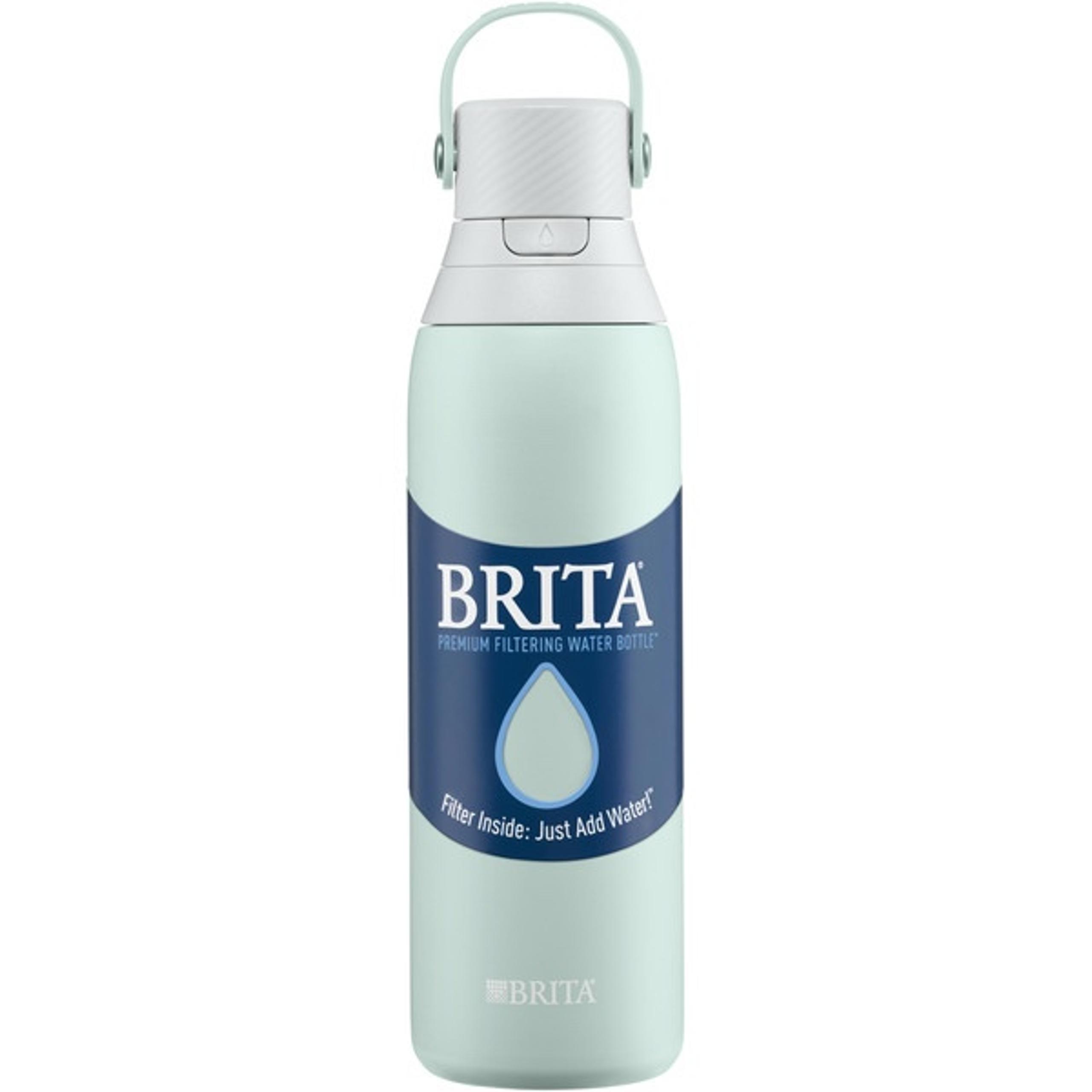 Brita 20oz Double Wall Stainless Steel Insulated Filtered Water Bottle