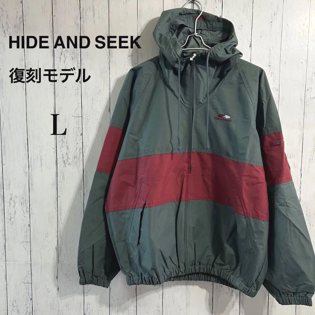 新品未使用　HIDE AND SEEK　 復刻 Nylon Zip Jacket Nylon Zip Hooded Jacket | HIDE AND SEEK Officia
