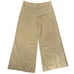 Moschino Khaki Wide-Leg Crop Flare Pants, Size US 10 (Runs 6/8)