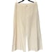 Moschino Khaki Wide-Leg Crop Flare Pants, Size US 10 (Runs 6/8)