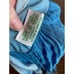 Sun dress tie dye muu muu boho blue white