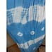 Sun dress tie dye muu muu boho blue white