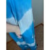 Sun dress tie dye muu muu boho blue white