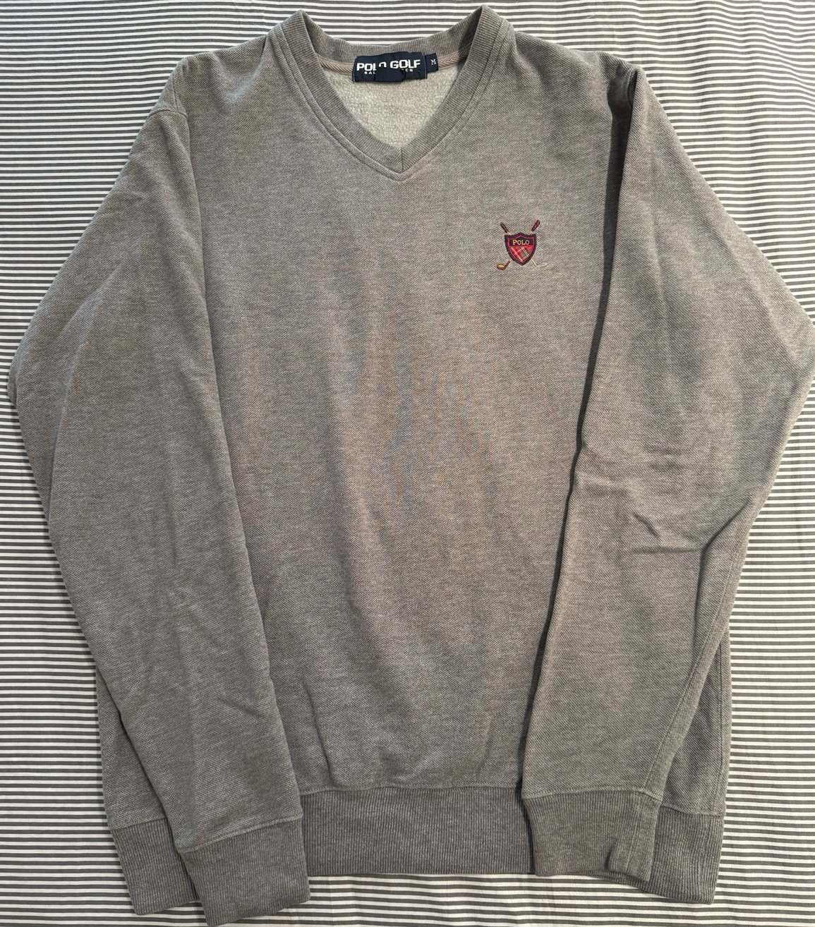 Vintage Polo Golf V-Neck Sweatshirt