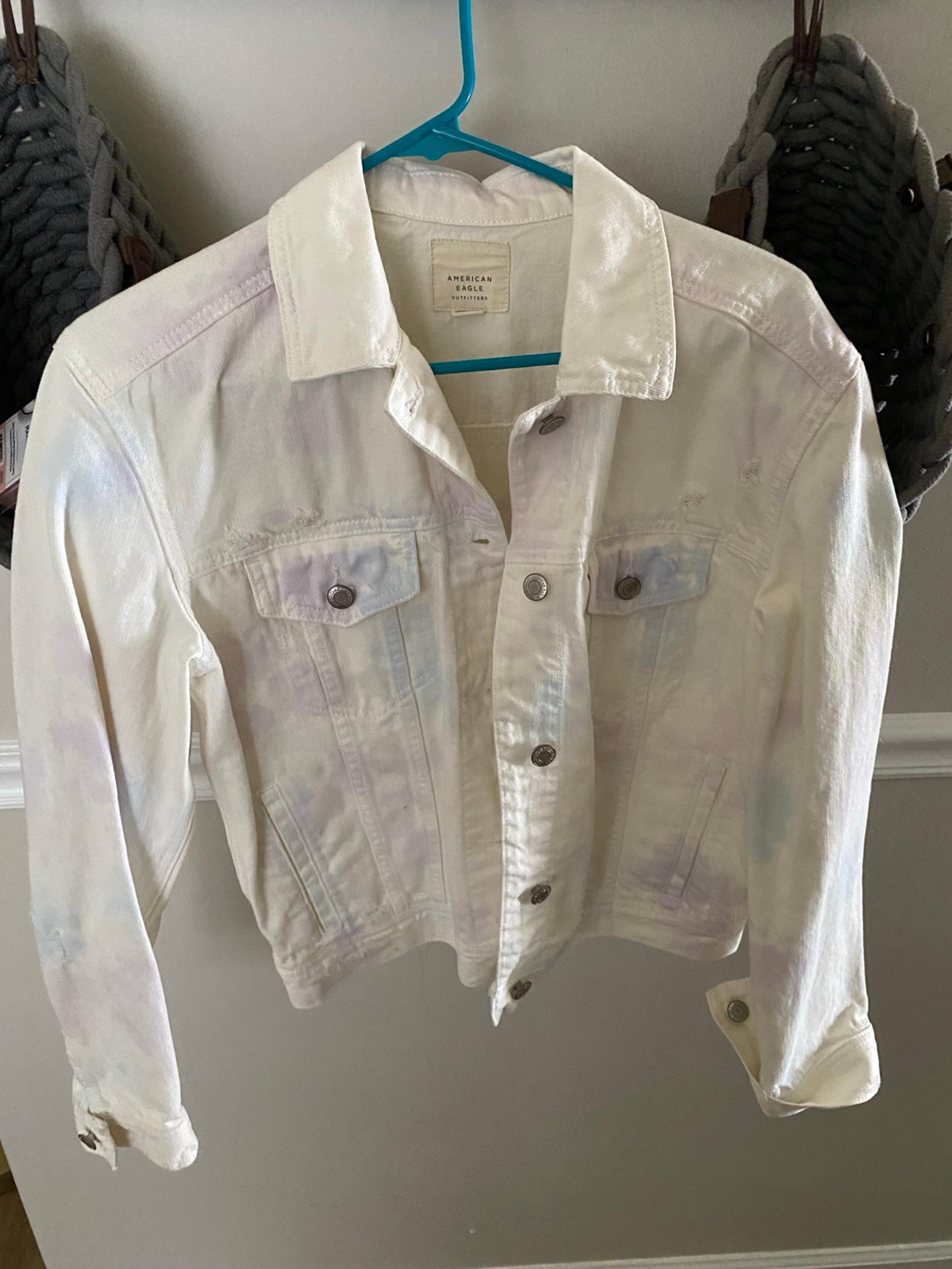 American Eagle women's denim jacket, size medium