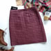 WORTH New York quilted midi skirt