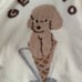 GELATO PIQUE puppy plush sweater