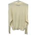 YoungLA Men’s Off-White Knit Sweater Crewneck Comfy Model 809 Size Large