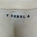 YoungLA Men’s Off-White Knit Sweater Crewneck Comfy Model 809 Size Large