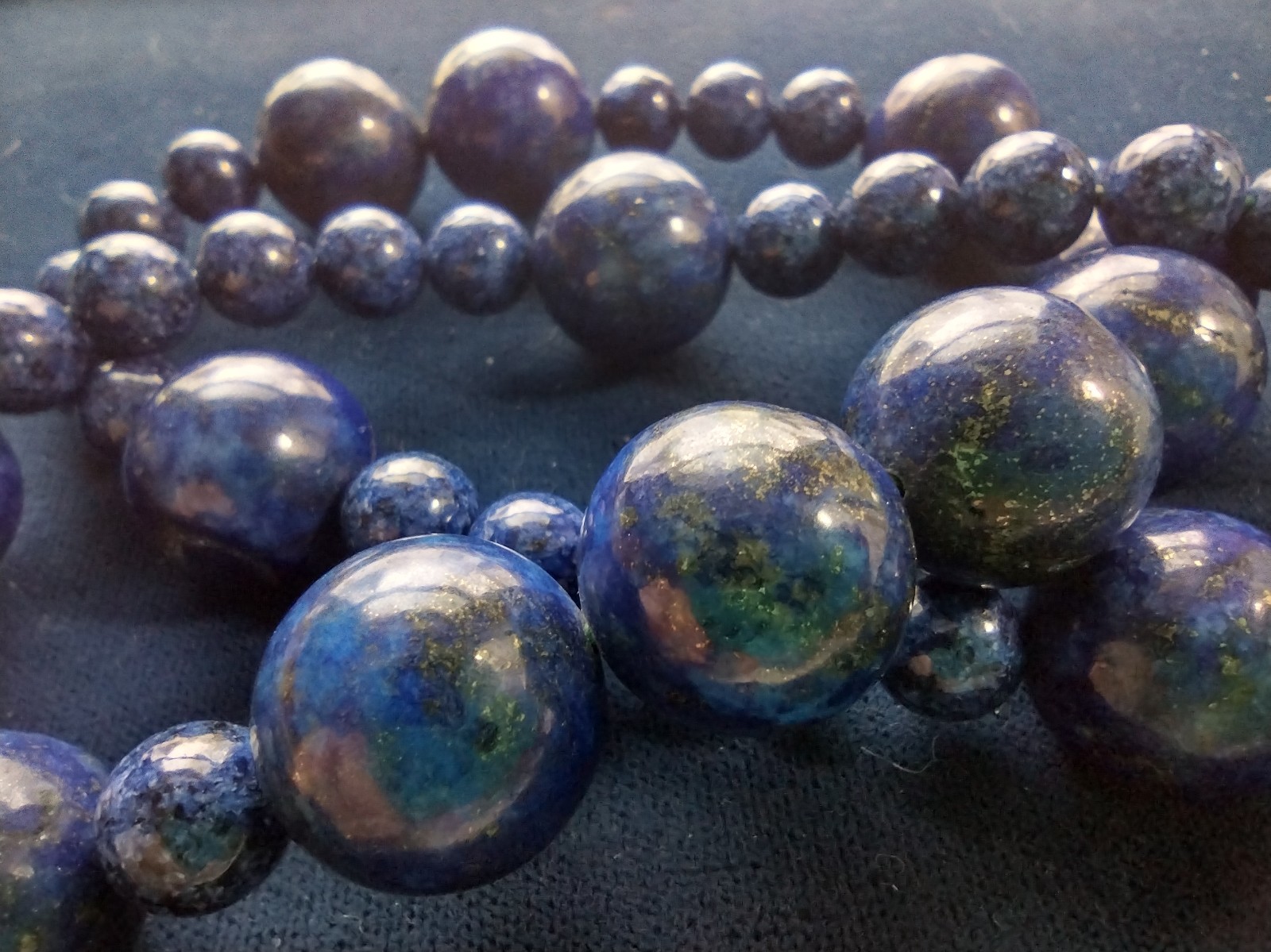 Lapis lazuli: Deep Big wave. q 480