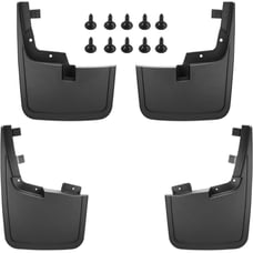 2015-2020 F-150 Mud Flaps Splash Guards Tire Protector No Need to Drill Holes