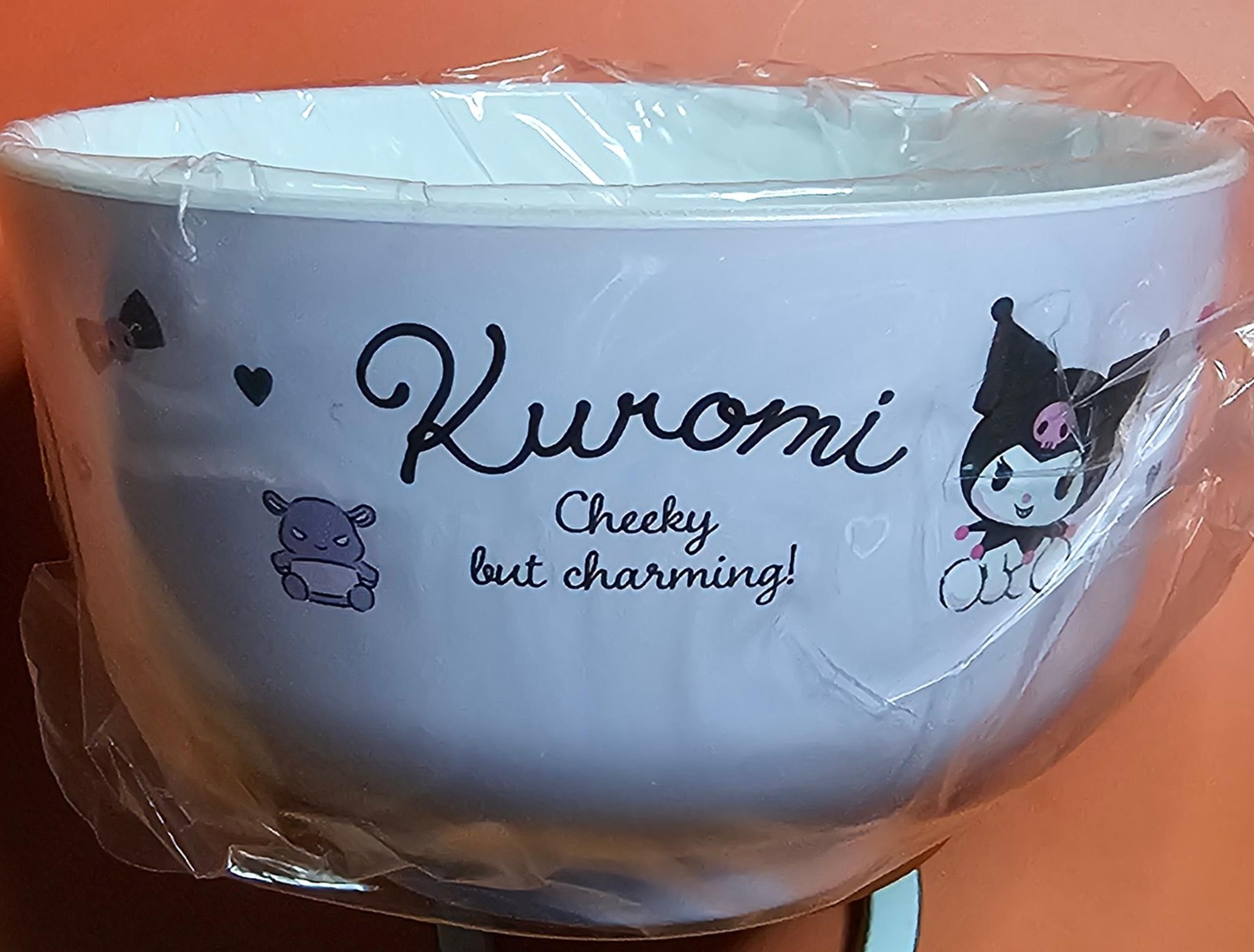 Kuromi Plastic Bowl