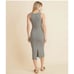 Marine Layer Lexi Rib Daytime Midi Dress Stripe