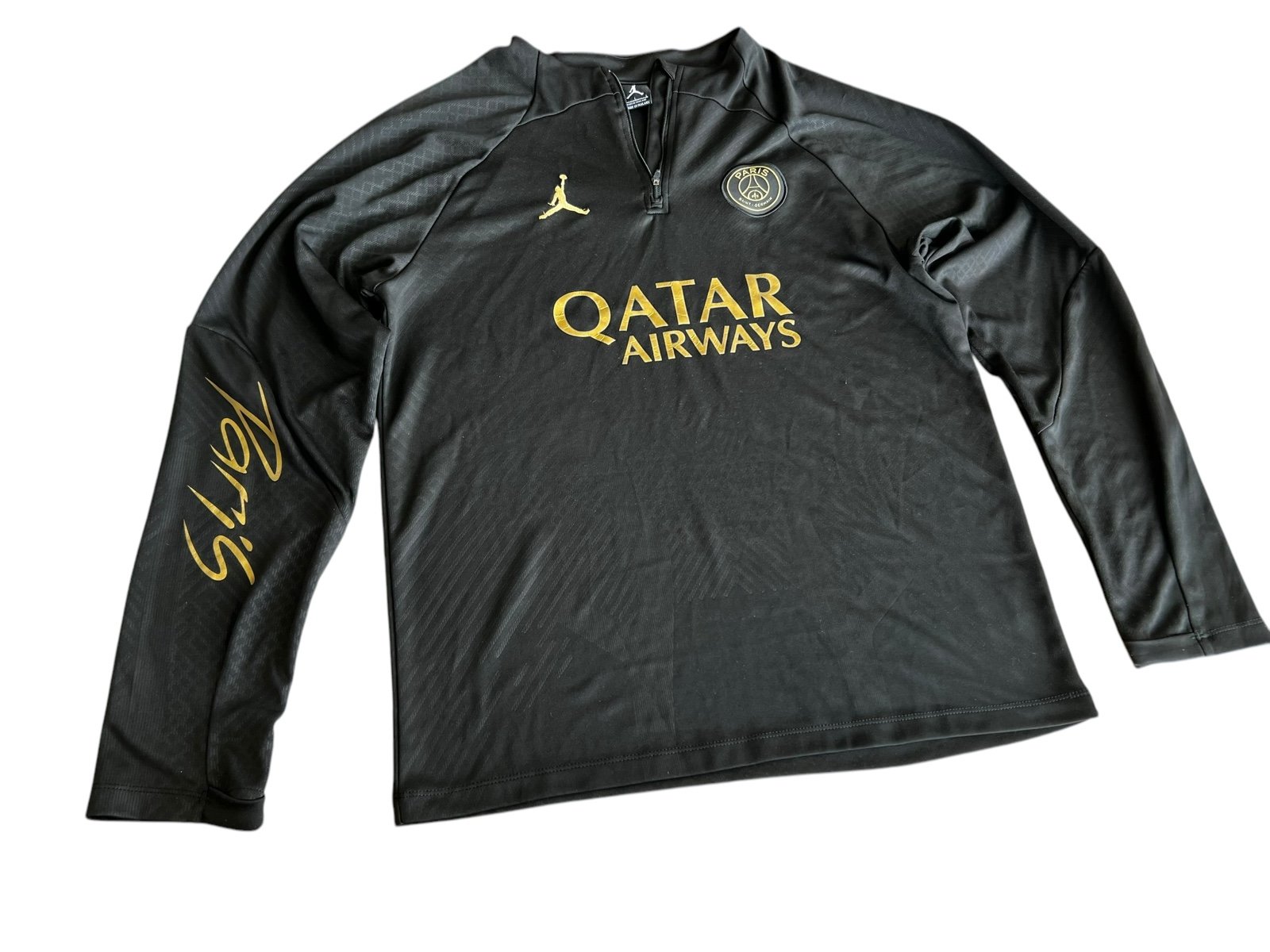 今だけの限定セール Jordan Saint-Germain Paris Qatar Airways Black Drill Top ウェア
