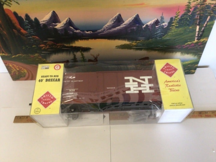 G-SCALE ART#45201 NEW HAVEN #45082 40' STEEL BOX CAR