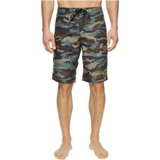 O'Neill Santa Cruz Printed Boardshorts Swimwear Black Camo Size 38 NWT