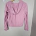 Calia by Carrie Underwood Womens Small Effortless Wrap Hooded Top Mesa Rose Pink