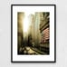 Sunset at Wall Street, Financial district, NYC Photography New York City Skyline