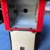 Vintage Western Locomotive Red Tin Train !!!!