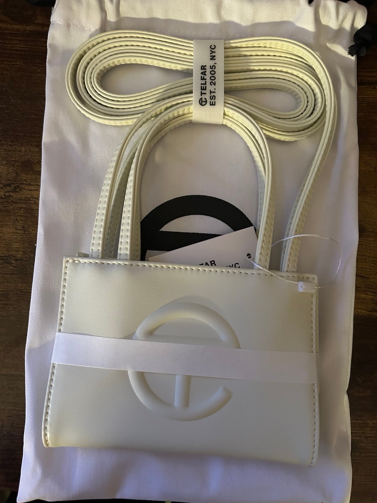 small telfar glue bag