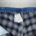 Vintage Carhartt Jeans Baggy Wide Leg Fit Medium Wash Denim Flannel Lined 90s
