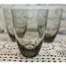 Set 3 Smoky Grey Per Lütken Holmegaard Mid Century Modern Danish 4.75 Glassware