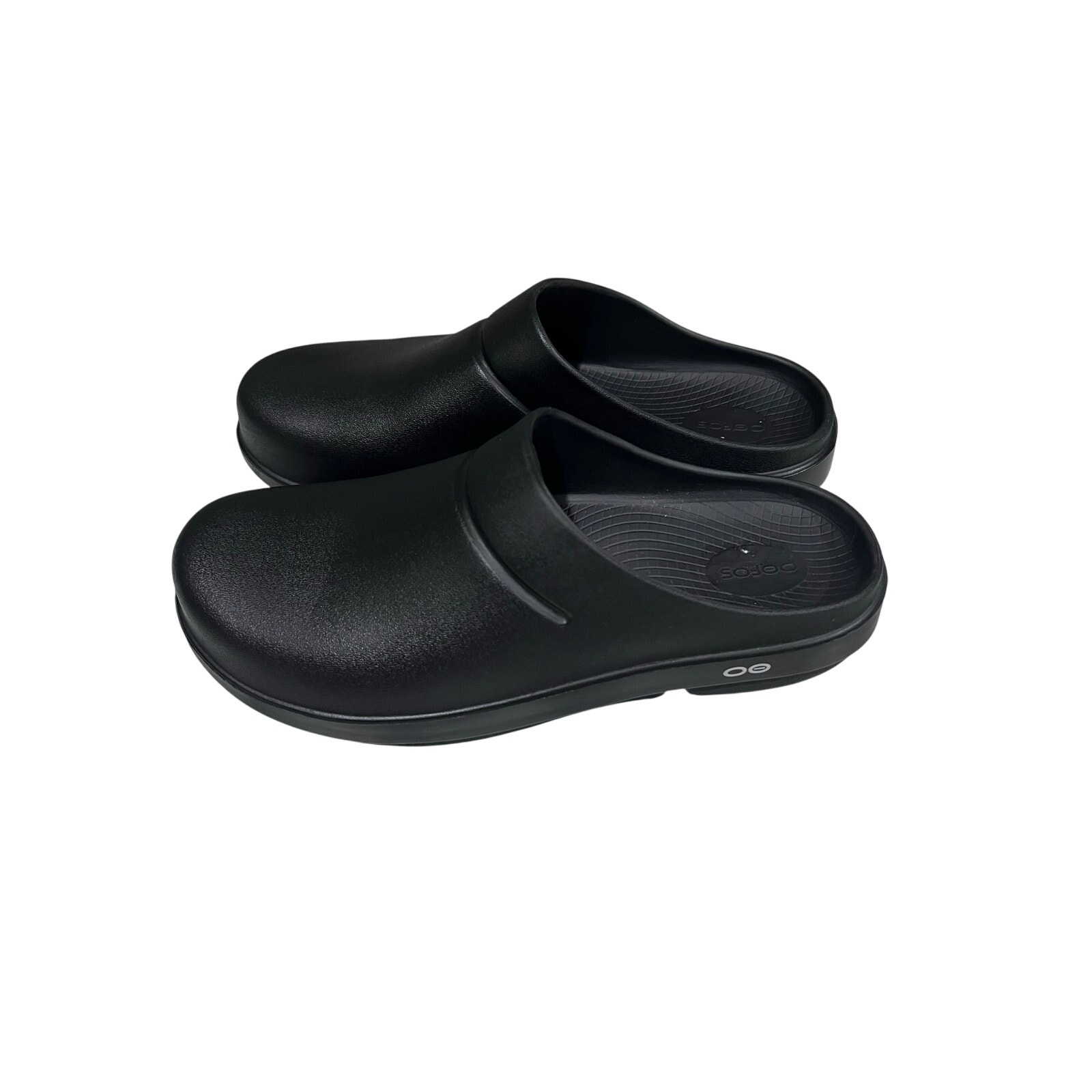 Oofos OOclog Recovery Clogs Black Size M10 W12 Comfort Slip-On Shoes Unisex