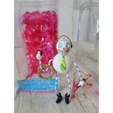 Dept 56 Freddys hang up glitterville new snowman ornament flakes handyman Xmas t