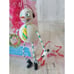 Dept 56 Freddys hang up glitterville new snowman ornament flakes handyman Xmas t