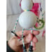 Dept 56 Freddys hang up glitterville new snowman ornament flakes handyman Xmas t