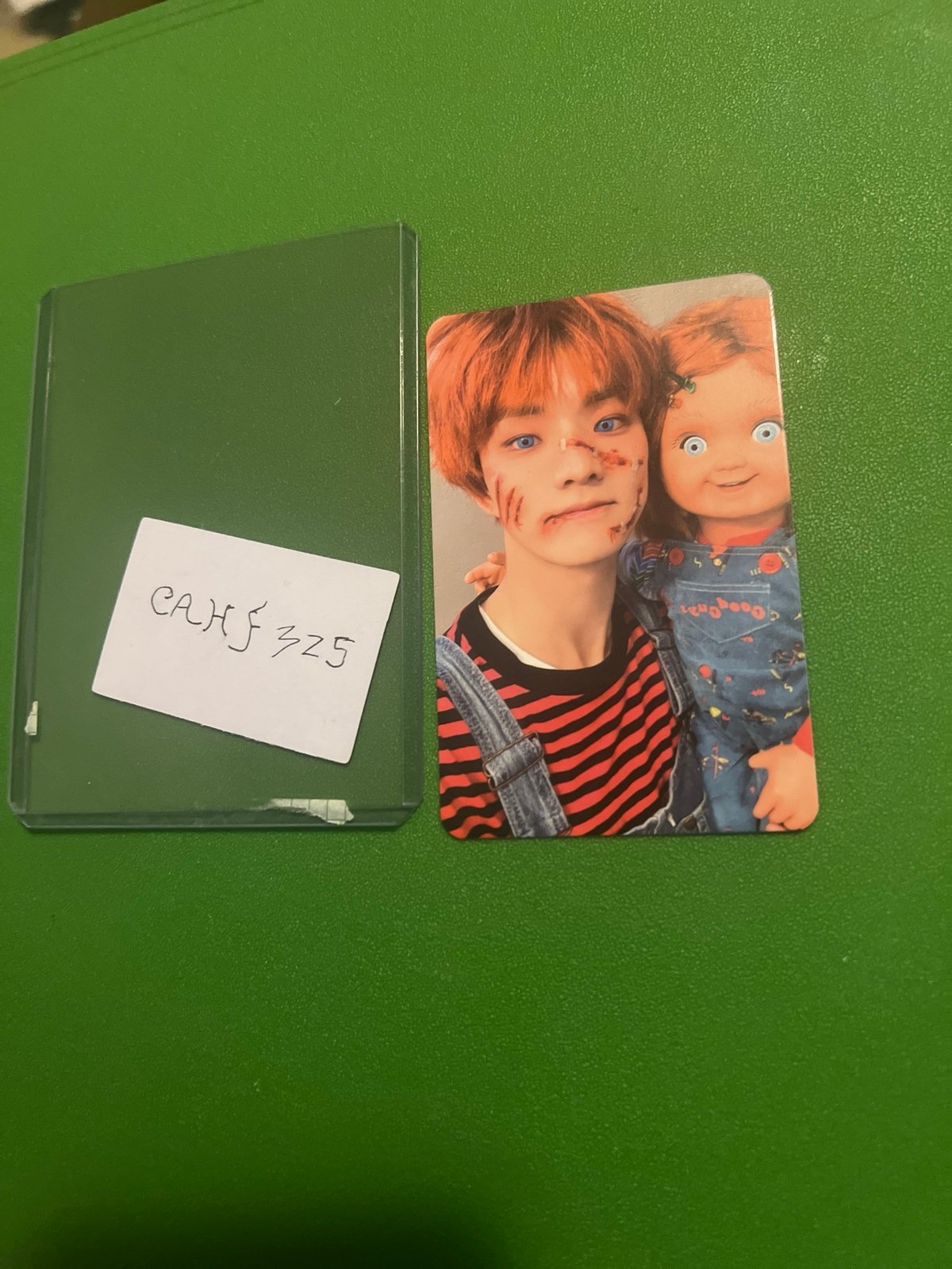 The Boyz Changmin Q Chucky Halloween photocard PC makestar
