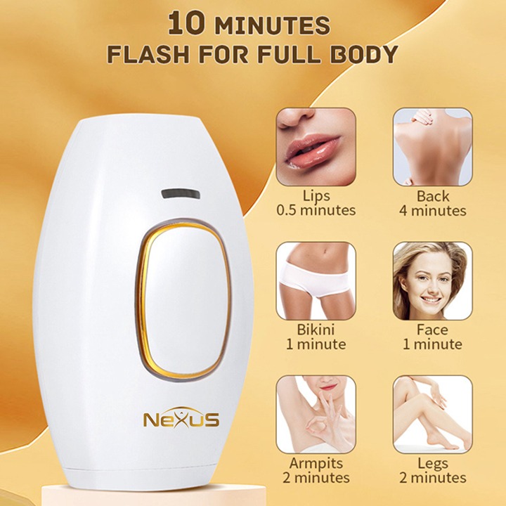 IPL Laser Hair Removal Device for Full Body for Women and Men