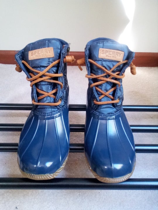 SPERRY Women Saltwater Duck Boot NEW
