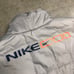 Vintage Y2K Nike Reversible Full Zip Puffer Vest Jacket Men’s XL Navy/Grey