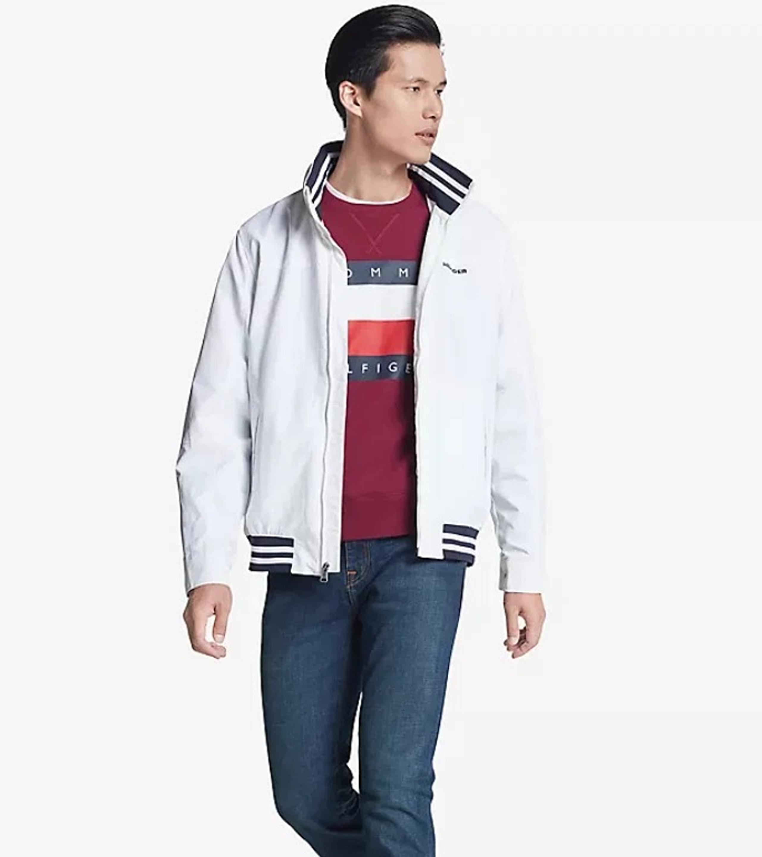 MEN'S TOMMY HILFIGER REGATTA YACHT JACKET WINDBREAKER water resistant