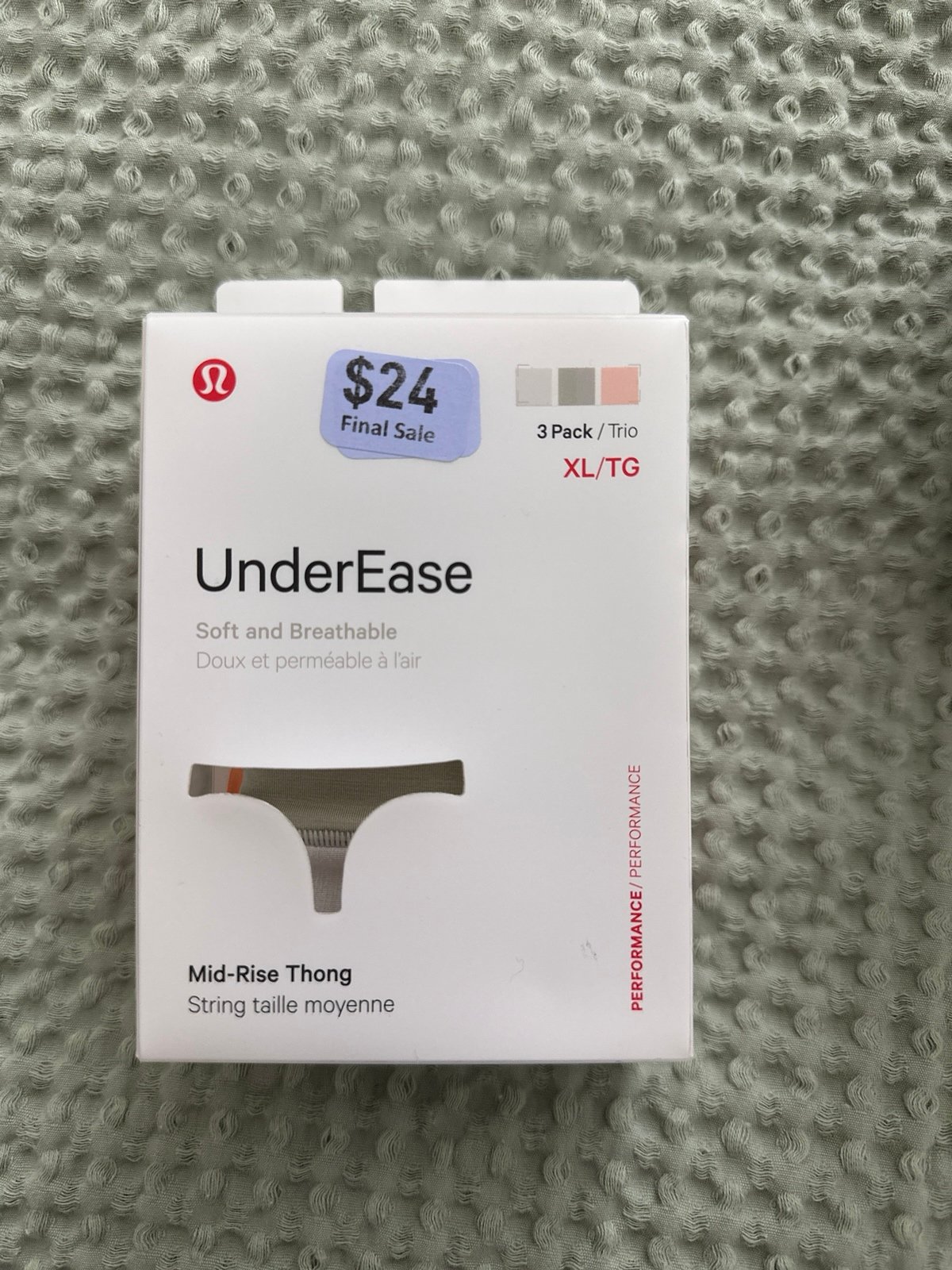 Lululemon Underease Thongs 11 pairs